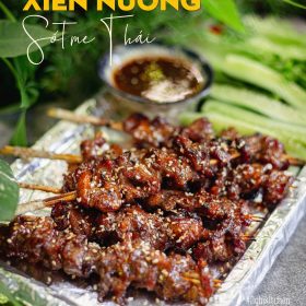 M641 - KHOÁ HỌC MÓN THỊT XIÊN NƯỚNG SỐT ME THÁI