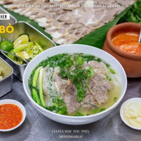 MP483 - KHÓA HỌC ONLINE : BÍ QUYẾT MỞ QUÁN PHỞ BÒ KINH DOANH ( VỊ TRUYỀN THỐNG VIỆT NAM)