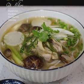 MV739 - KHOÁ HỌC MÓN BÚN GÀ NẤU NẤM