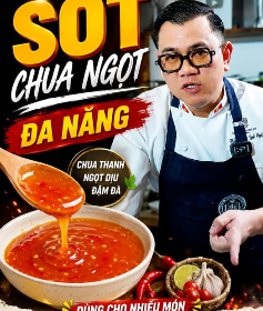 MV818 - KHOÁ HỌC MÓN SỐT ME CHUA NGỌT VÀ ỨNG DỤNG MÓN SƯỜN XÀO CHUA NGỌT