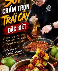 MV823 - KHOÁ HỌC MÓN SỐT CHẤM TRÁI CÂY ĐẶC BIỆT