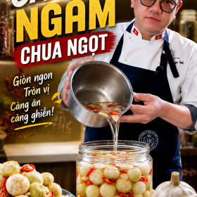 MV828 - KHOÁ HỌC MÓN CÀ PHÁO NGÂM CHUA NGỌT