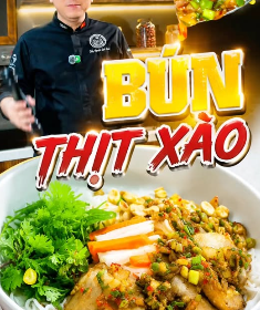 MV847 - KHOÁ HỌC MÓN BÚN THỊT XÀO MẮM HÀNH
