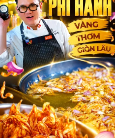 MV866 – KHOÁ HỌC BÍ QUYẾT PHI HÀNH VÀNG THƠM, GIÒN LÂU