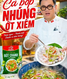 MV856 - KHOÁ HỌC MÓN CÁ BỚP NHÚNG ỚT XIÊM XANH