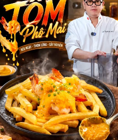 MV873 - KHOÁ HỌC MÓN KHOAI TÂY TÔM PHỦ SỐT PHÔ MAI