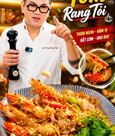 MV872 - KHOÁ HỌC MÓN TÔM RANG TỎI