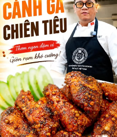 MV886 - KHOÁ HỌC MÓN CÁNH GÀ CHIÊN TIÊU
