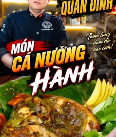 MV878 - KHOÁ HỌC MÓN CÁ DIÊU HỒNG NƯỚNG HÀNH
