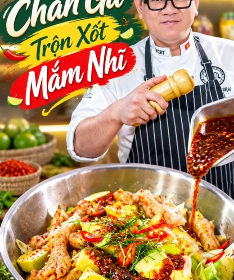 MV900 - KHOÁ HỌC MÓN CHÂN GÀ TRỘN SỐT MẮM NHĨ
