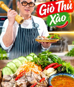 MV901 - KHOÁ HỌC MÓN GIÒ THỦ XÀO