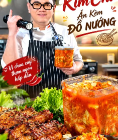 MV896 - KHOÁ HỌC MÓN KIM CHI ĂN KÈM ĐỒ NƯỚNG