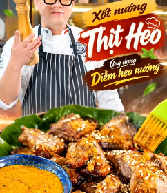 MV904 - KHOÁ HỌC MÓN XỐT NƯỚNG THỊT HEO