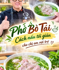 MV926 - KHOÁ HỌC MÓN PHỞ BÒ PHIÊN BẢN GIA ĐÌNH